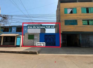 Terreno / Lote · 160m² · 2 Dormitorios · Se Vende Casa Como Terreno en San Juan de Lurigancho - 160 m²