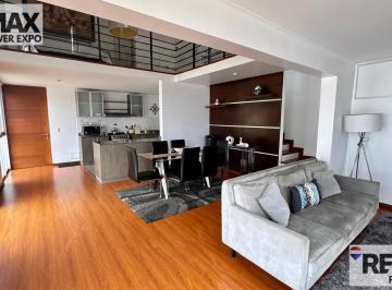 Departamento · 149m² · 1 Dormitorio · 1 Estacionamiento · Alquiler Dúplex en Miraflores con 1 Dormitorio 2 Baños y 150 m²