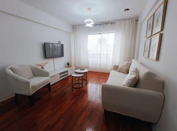 Departamento de 3 habitaciones, Lima · Alquilo Depa Amoblado 92 m² en Miraflores: Vista El Mar
