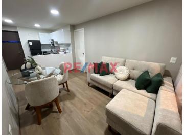 Departamento · 55m² · 2 Dormitorios · Alquiler de Departamento Amoblado de 55 m² en Pueblo Libre
