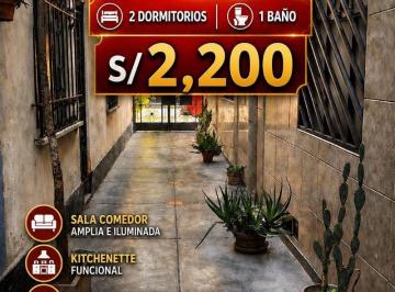 Departamento de 2 habitaciones, Lima · Alquiler de Departamento en Miraflores – 2 Dorm..
