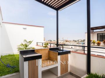 Departamento · 126m² · 3 Dormitorios · 2 Estacionamientos · Departamento Dúplex Jacaranda Valle Hermoso Surco