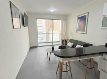 Departamento · 60m² · 1 Dormitorio · 1 Estacionamiento · Miraflores – Alquiler Departamento Amoblado con Estacionamiento Cerca Al Malecón y Av 28 de Julio