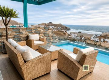 Casa de playa 200m² Venta Cerro Azul · Casa de Playa con Piscina, 5 Dorm. y Vista Al Mar | Playa Honda