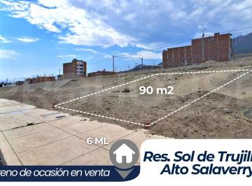 Terreno / Lote , Trujillo · Res. Sol de Trujillo, Alto Salavarry - Terreno en Venta Dentro de Condominio Residencial