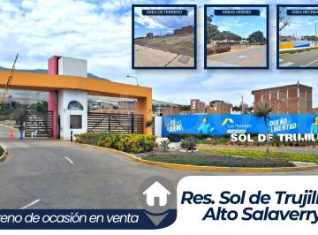 Terreno / Lote , Trujillo · Res. Sol de Trujillo, Alto Salavarry - Terreno en Venta Dentro de Condominio Residencial