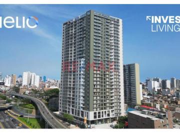 Departamento · 35m² · 1 Dormitorio · ¡Vive en El Piso 30 con Una Vista Espectacular! | Moderno Departamento en Centro de Lima