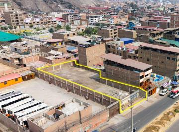 Terreno / Lote , Lima · Terreno en Av de 850 m² en Venta en Campoy en San Juan de Lurigancho