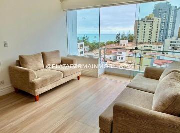Departamento de 2 habitaciones, Lima · Departamento en Alquiler a Una Cuadra del Malecón Cisneros en Miraflores.
