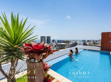 Departamento de 3 habitaciones, Lima · Miraflores 3dorm Balcon Vista Al Mar Piscina Gym Lujoso Amoblado