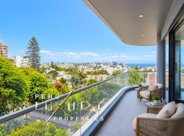 Departamento de 2 habitaciones, Lima · Estreno! Golf San Isidro 160 m², Vistas Al Mar.