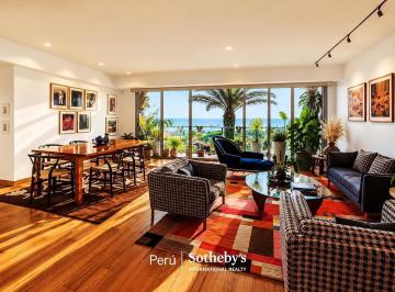 Departamento · 195m² · 3 Dormitorios · 2 Estacionamientos · Exclusivo Departamento de Diseño con Vista Al Mar