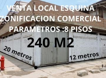 Local comercial · 240m² · Venta Local Comercial 240 m² San Juan de Miraflores