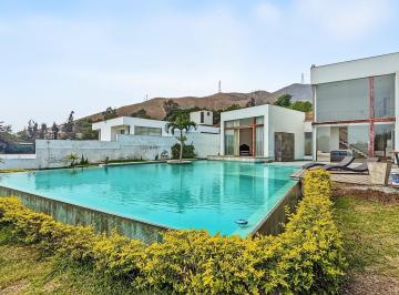 Piscina infinita - Jardín - Vista Panorámica · Casa en Rinconada Alta Etapa II