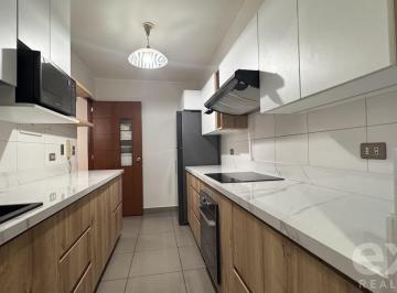 Departamento · 107m² · 2 Dormitorios · 1 Estacionamiento · Alquiler Departamento Lince Frente Parque Castilla 2 Dorm., Cuarto Servicio y Area de Estudio