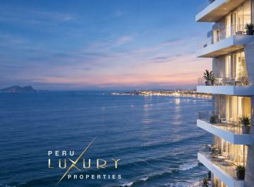 Departamento de 4 habitaciones, Lima · Frente Al Mar, Miraflores Amoblado 3dorm Piscina Gym