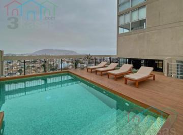Departamento · 41m² · 1 Dormitorio · Alquilo Departamento Jr Fedelli 101 y Av Grau Barranco Sin Amoblar