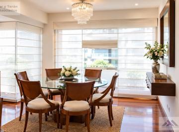 Departamento · 180m² · 3 Dormitorios · 2 Estacionamientos · Alquiler Depa Amoblado en San Isidro - Dpt 501 (- 1)