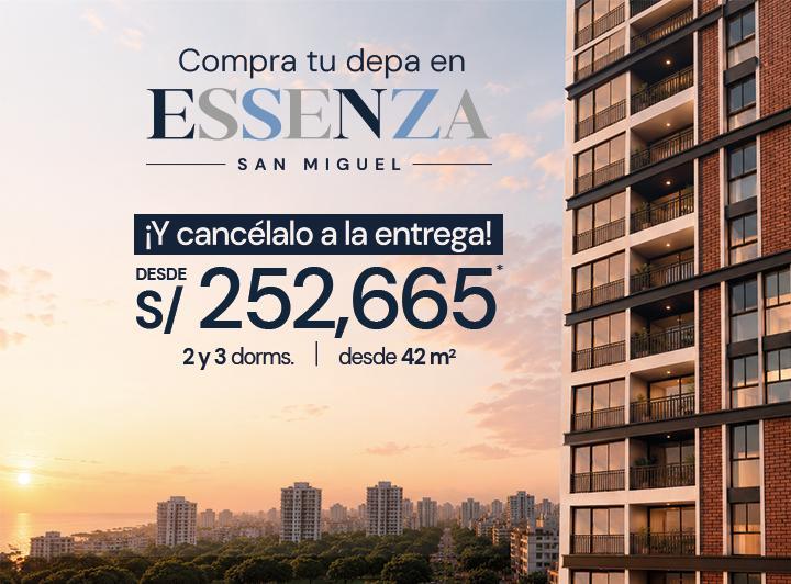 Desarrollo vertical , Lima · Essenza - San Miguel