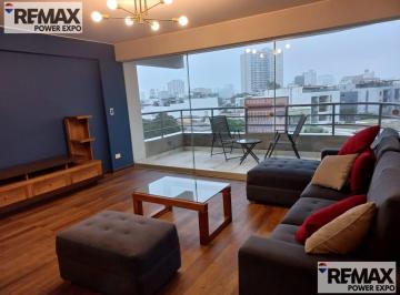 Departamento · 145m² · 3 Dormitorios · 1 Estacionamiento · Se Alquila Departamento Surquillo Barrio Medico
