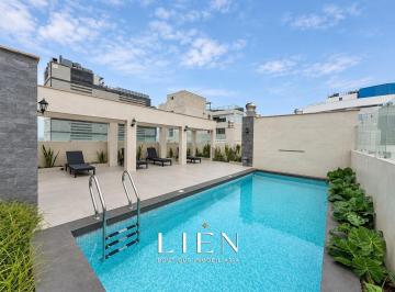 Departamento · 40m² · 1 Dormitorio · 1 Estacionamiento · Edificio con Fachada Newyorkina de Estreno con Piscina, Gimnasio, Zona de Parrillas y Más