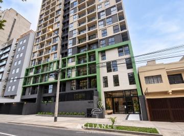Departamento de 1 habitación, Lima · Alquiler Monoambiente en Piso 22, en Pueblo Libre | Cerca a Pucp | Edificio Florencia