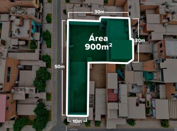Terreno / Lote · 900m² · Terreno Para Desarrollo | Frente Amplio | Esquina | Uso Residencial | Potencial Multifamiliar