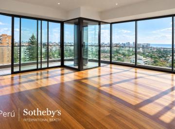 Departamento de 2 habitaciones, Lima · De Estreno: Exclusivo Flat en Edificio "The Grand" – San Isidro (Vista Al Golf y Al Mar)