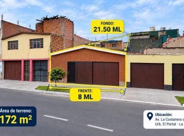 Terreno / Lote · 70m² · 3 Dormitorios · 1 Estacionamiento · Venta de Casa en La Perla - Callao