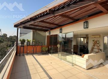 Departamento · 280m² · 3 Dormitorios · 2 Estacionamientos · Alquiler de Departamento Duplex Amoblado en Chacarilla del Estanque