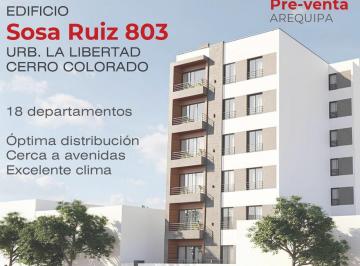 Departamento de 3 habitaciones, Arequipa · Preventa Departamento, Calle Sosa Ruiz, Cerro Colorado