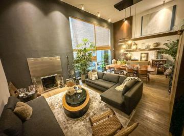 Departamento de 3 habitaciones, Lima · Acogedor Dpto con Techo Doble Altura y Chimenea