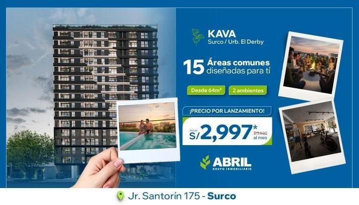 Edificios , Lima · Kava | Abril Grupo Inmobiliario