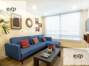 SALA · Alquiler Departamento Amoblado 1 Dormitorio en Miraflores