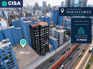 Terreno / Lote · 689m² · Se Vende Terreno de 689 m², en Miraflores | Param 17 Pisos