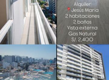 Departamento de 2 habitaciones, Lima · Alquiler Dpto Jesús Maria/ 2 Habitaciones