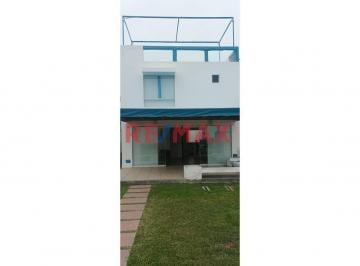 Casa · 125m² · 4 Dormitorios · 2 Estacionamientos · Venta de Casa de Playa en Condominio Asia del Sur, Playa Sarapampa, Km 108