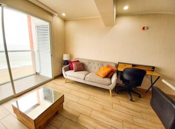 Departamento de 2 habitaciones, Lima · Alquilo Moderno Dpto. de 2 D. + Cochera con Vista Directa Al Mar