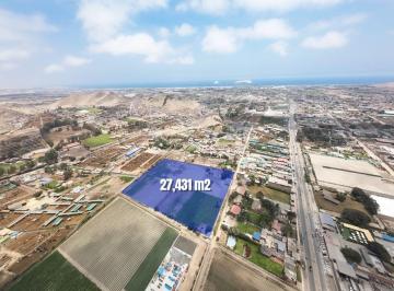 Terreno / Lote , Lima · Terreno en Venta de 27,431 m² en Lurín – Ideal Para Proyectos de Inversión