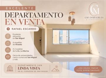 Departamento de 3 habitaciones, Lima · Linda Vista Panorámica! Departamento de 98 m² en Piso 16 – San Miguel