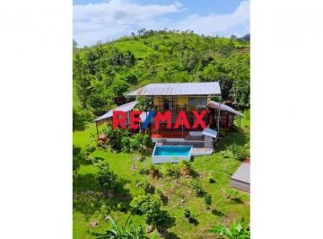 Terreno / Lote , San Martin · Finca Privada con Casa, Piscina, Cultivos y Quebrada Cerca de Tarapoto!
