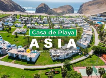 Casa de 5 habitaciones, Cañete · Venta de Casa de Playa de 3 Pisos, Amoblado. en Asia