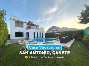Casa de 6 habitaciones, Cañete · Casa en Venta Condominio Privado, Vista a Mar, San Antonio, Cañete.