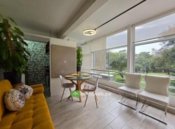 Oficina comercial , Lima · Venta Oficina Remodelada 3er Piso At 81.20 m² Frente a Parque en Centro Financiero de San Isidro