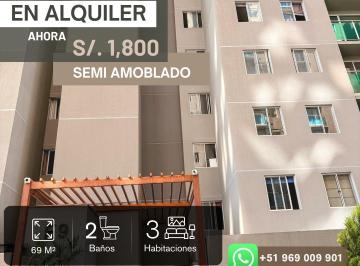 Departamento de 3 habitaciones, Callao · Bajo de Precio! Departamento Semiamoblado en Limite con San Miguel