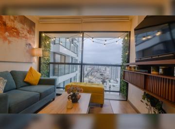 Departamento de 3 habitaciones, Lima · Departamento Casi de Estreno en Jesús María – Piso 17 con Cochera