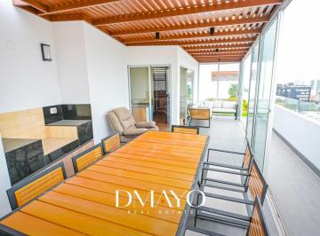 Departamento · 193m² · 3 Dormitorios · 2 Estacionamientos · Se Vende Duplex en Corpac San Borja con Gran Terraza y Jardín 2 Cocheras Paralelas Diagonal a Parque