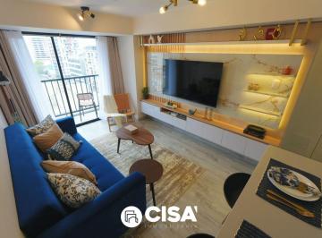Departamento · 40m² · 1 Dormitorio · 1 Estacionamiento · Departamento de Estreno Amoblado en Alquiler en Lince Límite con San Isidro