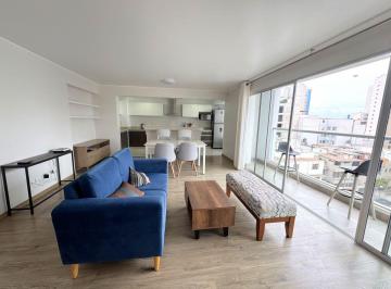 Departamento de 1 habitación, Lima · Alquiler de Departamento Amoblado de 90 m² con Cochera a Pasos del Malecón de Miraflores