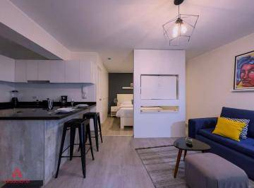 Departamento de 1 habitación, Lima · Depa Urbano Amoblado en Barranco | 38 m² · 1 Dorm · Listo Para Rentar